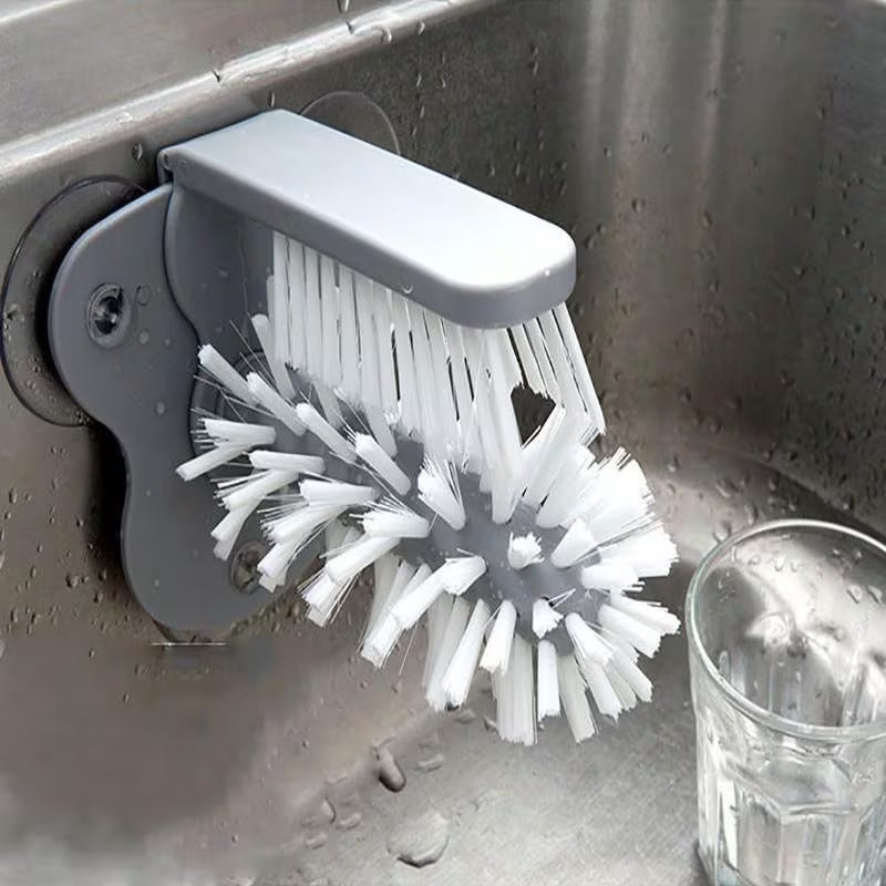 2-Piece Glass Cleaning Set – Cup Washer & Glass Cleaner