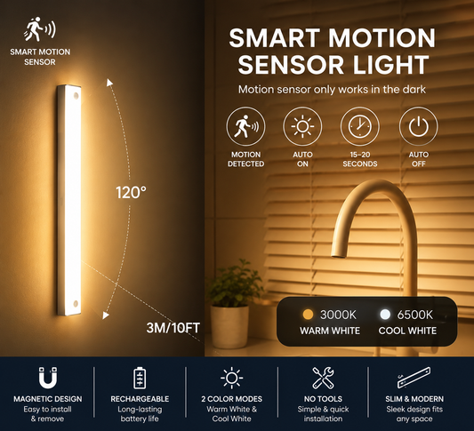 Smart Motion Sensor Light (20cm)
