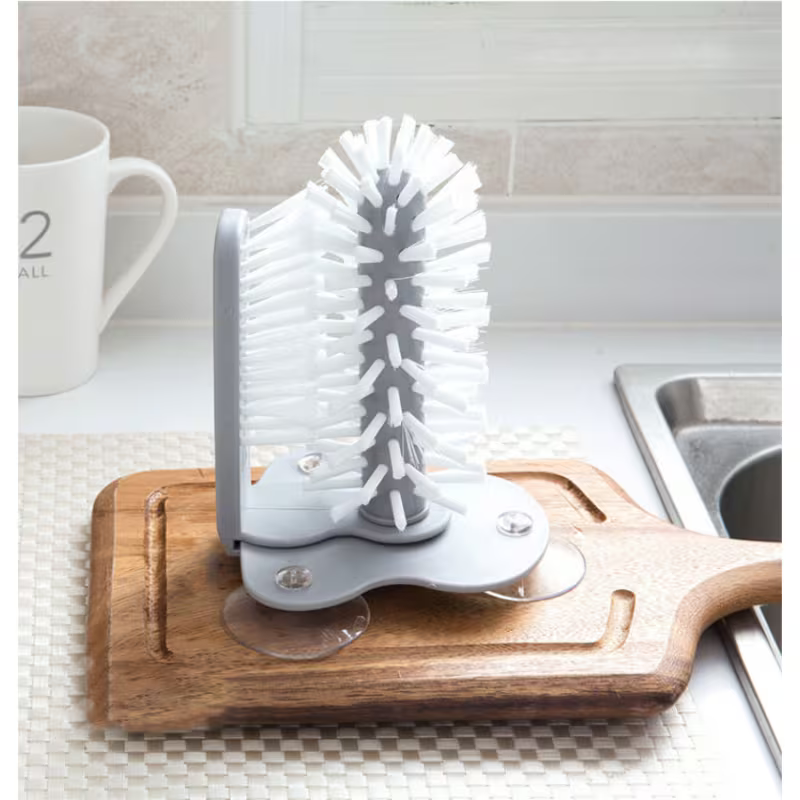 2-Piece Glass Cleaning Set – Cup Washer & Glass Cleaner